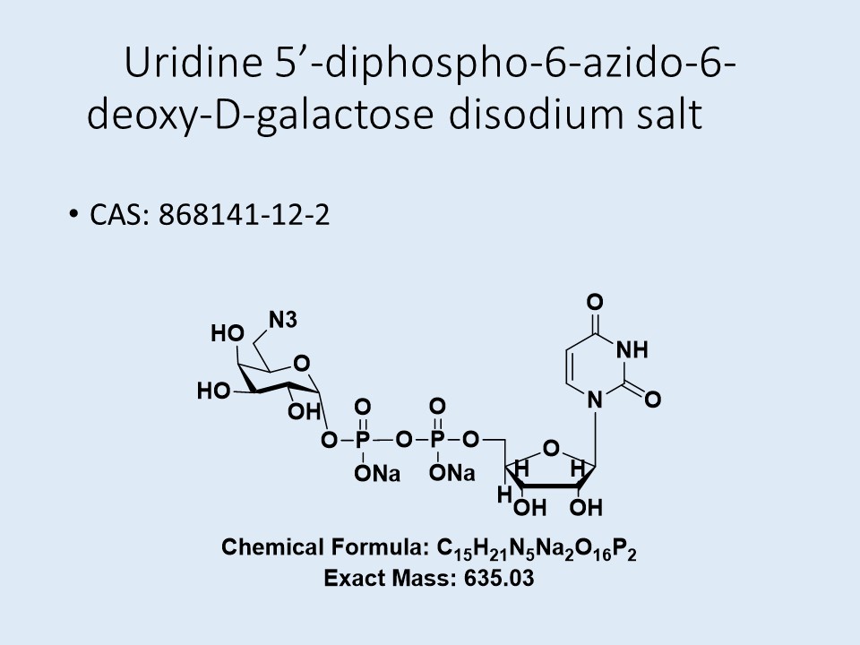 UDP-6-azdio-6-deoxy-D-Gal.2Na