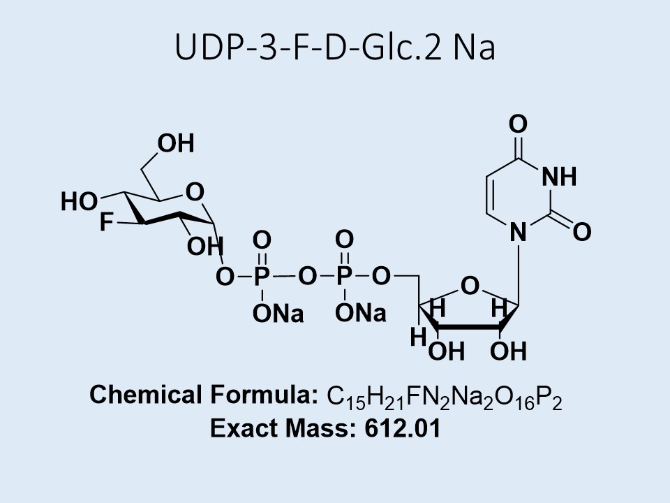 UDP-3-F-D-Glc.2Na