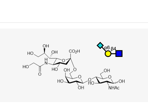 Neu5Gca2, 6Galb1, 4GlcNAc