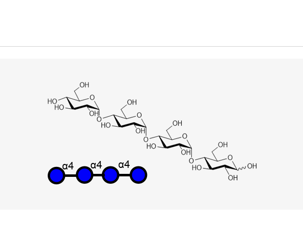 Maltotetraose((Glca1, 4)3 Glc)