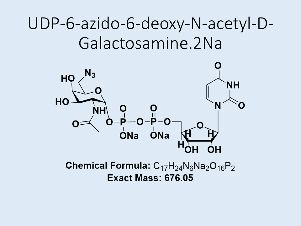 UDP-6-azido-6-deoxy-N-acetyl-D-galactosamine Disodium Salt-1202854-87-2