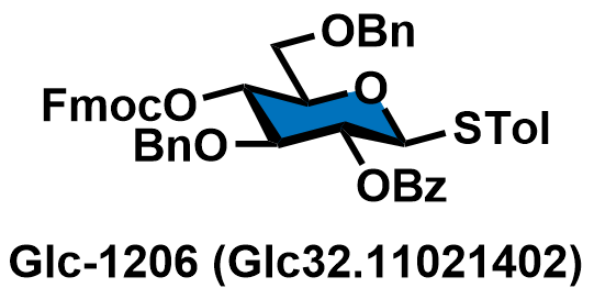 4-Methylphenyl 2-O-benzoyl-3,6-di-O-benzyl-4-O-(9-fluorenylmethoxycarbonyl)-1-thio-β-D-glucopyranoside