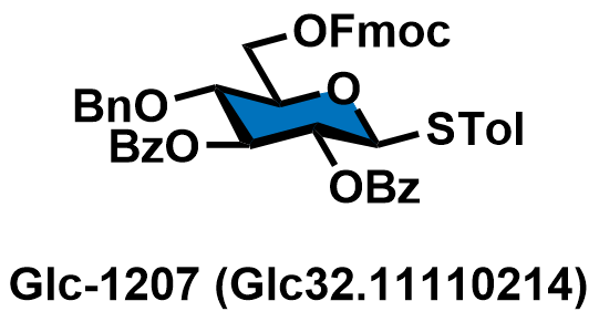 4-Methylphenyl 2,3-di-O-benzoyl-4-O-benzyl-6-O-(9-fluorenylmethoxycarbonyl)-1-thio-β-D-glucopyranoside