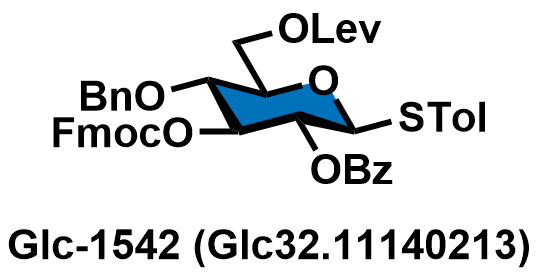 4-Methylphenyl 2-O-benzoyl-4-O-benzyl-3-O-(9-fluorenylmethoxycarbonyl)-6-O-levulinoyl-1-thio-β-D-glucopyranoside