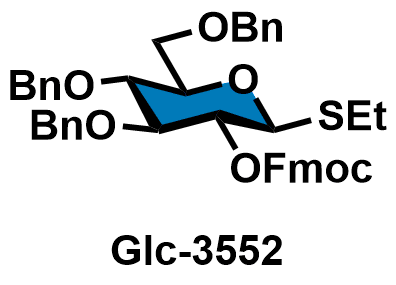 Ethyl 3,4,6-tri-O-benzyl-2-O-(9-fluorenylmethoxycarbonyl)-1-thio-beta-D-glucopyranoside