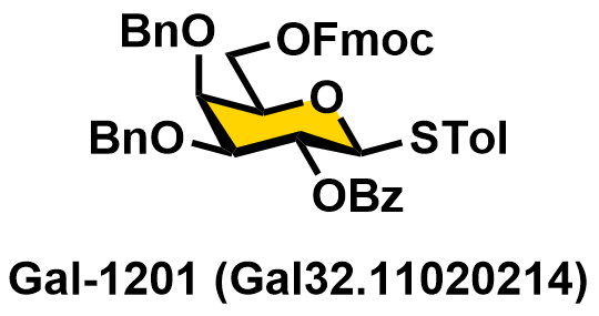 4-Methylphenyl 2-O-benzoyl-3,4-di-O-benzyl-6-O-(9-fluorenylmethoxycarbonyl)-1-thio-β-D-galactopyranoside