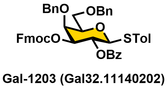 4-Methylphenyl 2-O-benzoyl-4,6-di-O-benzyl-3-O-(9-fluorenylmethoxycarbonyl)-1-thio-β-D-galactopyranoside