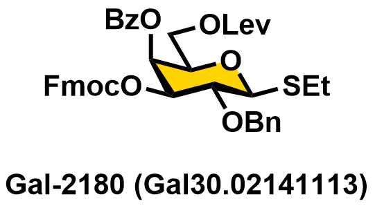 Ethyl 4-O-benzoyl-2-O-benzyl-3-O-(9-fluorenylmethoxycarbonyl)-6-O-levulinoyl-1-thio-β-D-galactopyranoside