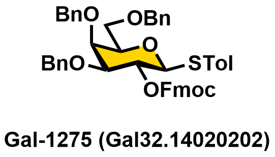 4-Methylphenyl 3,4,6-tri-O-benzyl-2-O-(9-fluorenylmethoxycarbonyl)-1-thio-β-D-galactopyranoside