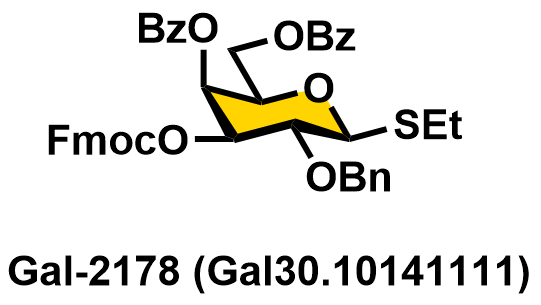 Ethyl 2-O-Benzyl-3-O-(9-fluorenylmethoxycarbonyl)-4,6-di-O-benzoyl-1-thio-β-D-galactopyranoside
