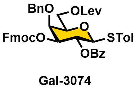 4-Methylphenyl 2-O-benzoyl-3-O-(9-fluorenylmethoxycarbonyl)-4-O-Benzyl-6-O-levulinoyl-1-thio-β-D-galactopyranoside