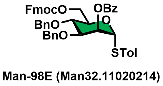 4-Methylphenyl 2-O-benzoyl-3-O-(9-fluorenylmethoxycarbonyl)-4-O-Benzyl-6-O-levulinoyl-1-thio-α-D-mannopyranoside