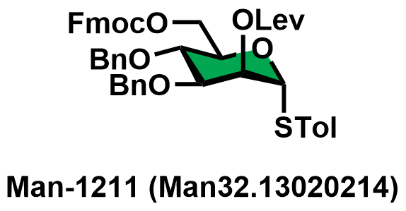 4-Methylphenyl 3,4-di-O-benzyl-6-O-(9-fluorenylmethoxycarbonyl)-2-O-levulinoyl-1-thio-α-D-mannopyranoside