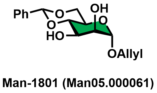 Allyl 4,6-O-benzylidene-1-α-D-mannopyranoside