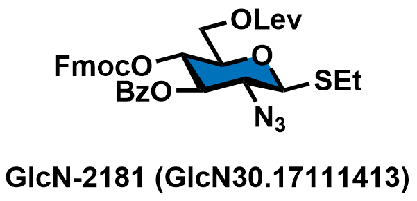 Ethyl 2-azido-3-O-benzoyl-2-deoxy-4-O-(9-fluorenylmethoxycarbonyl)-6-O-levulinoyl-1-thio-β-D-glucopyranoside