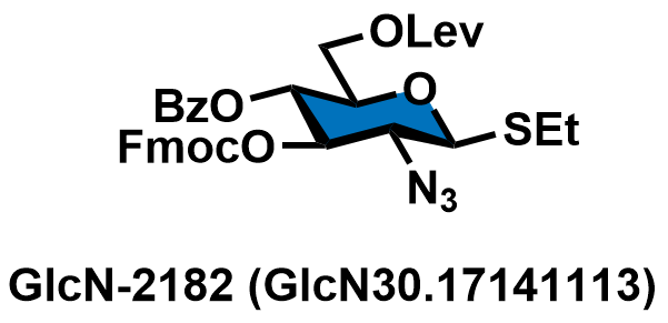 Ethyl 2-azido-4-O-benzoyl-2-deoxy-3-O-(9-fluorenylmethoxycarbonyl)-6-O-levulinoyl-1-thio-β-D-glucopyranoside