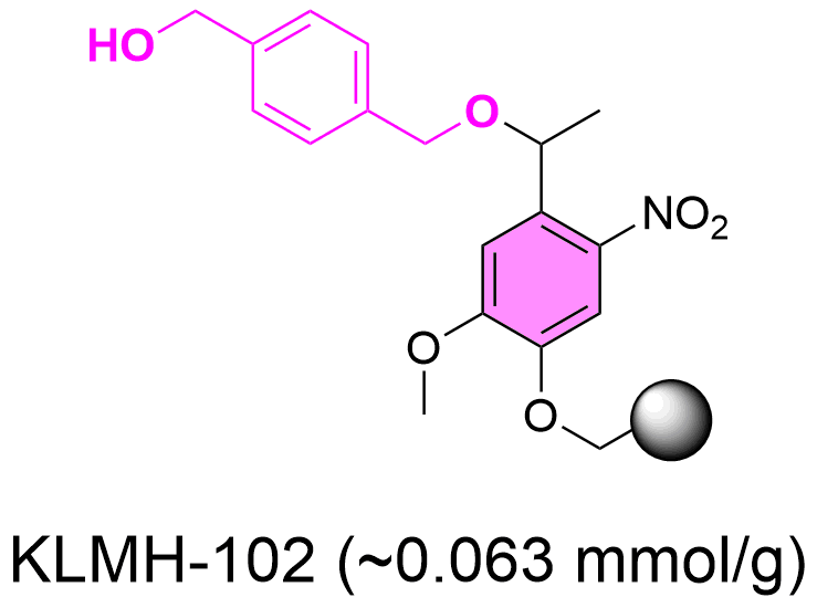 Polystyrene-linked-4-(1-((4-(hydroxymethyl)benzyl)oxy)ethyl)-2-methoxy-5-nitrophenol