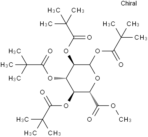 1,2,3,4-Tetra-O-pivaloyl-β-D-glucuronic Acid Methyl Ester