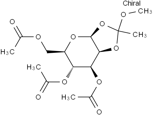 3,4,6-Tri-O-acetyl-1,2-O-(1-methoxyethylidene)-β-D-mannopyranose