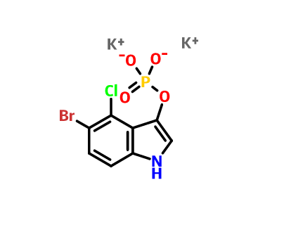 Potassium5-bromo-4-chloro-1H-indol-3-ylphosphate