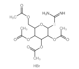 2-(2,3,4,6-Tetra-O-acetyl-b-D-galactopyranosyl)thiopseudoureaHydrobromide