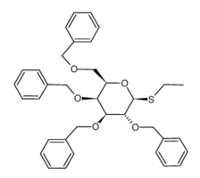 1-S-ETHYL2,3,4,6-TETRA-O-BENZYL-BETA-D-THIOGALACTOPYRANOSIDE