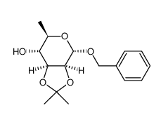 Benzyl2,3-O-isopropylidene-a-L-rhamnopyranoside
