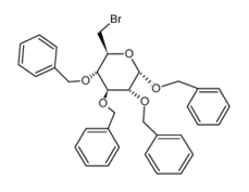Benzyl2,3,4-tri-O-benzyl-6-bromo-6-deoxy-a-D-glucopyranoside