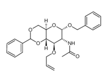 Benzyl2-acetamido-3-O-allyl-4,6-O-benzylidene-2-deoxy-a-D-glucopyranoside