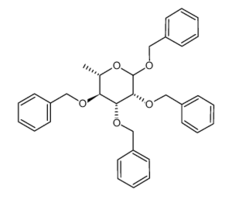 1,2,3,4-Tetra-O-benzyl-L-rhamnopyranoside