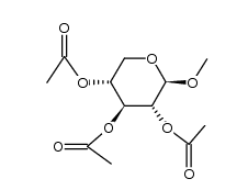2,3,4-tri-O-acetyl-Methyl-a-D-arabinopyranoside