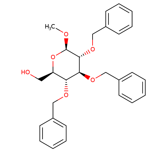 Methyl2,3,4-tri-O-benzyl-b-D-glucopyranoside