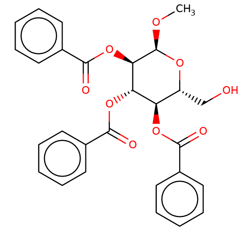 Methyl2,3,4-tri-O-benzoyl-a-D-glucopyranoside