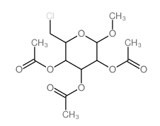 Methyl2,3,4-tri-O-acetyl-6-chloro-6-deoxy-a-D-glucopyranoside