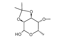 Methyl2,3-O-isopropylidene-a-L-rhamnopyranoside