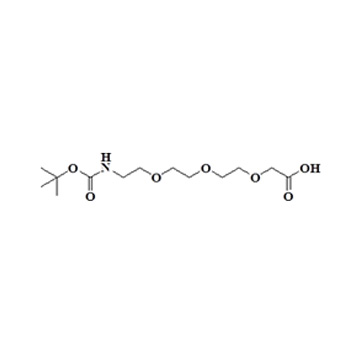 2,2-Dimethyl-4-oxo-3,8,11,14-tetraoxa-5-azahexadecan-16-oicacid
