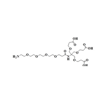 Amine-PEG4-Amido-tri-(carboxyethoxymethyl)-methane