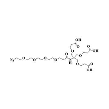 Azide-PEG4-Amido-tri-(carboxyethoxymethyl)-methane