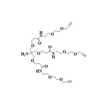 Amino-Tri-(Propargyl-PEG2-ethoxymethyl)-methaneTFASalt