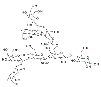 Difucosyllacto-N-hexaose (a) ,  DFLNH (a)