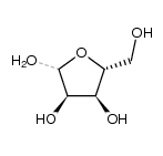 alpha-D-Ribofuranose,  CAS:32445-75-3