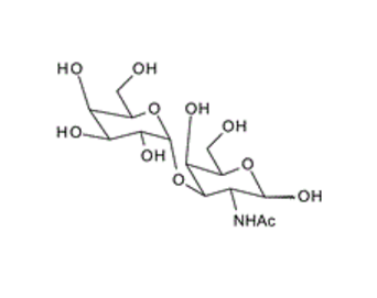 2-Acetamido-2-deoxy-3-O-(a-D-galactopyranosyl)-D-galactopyranose ; Gal-a-1, 3-GalNAc
