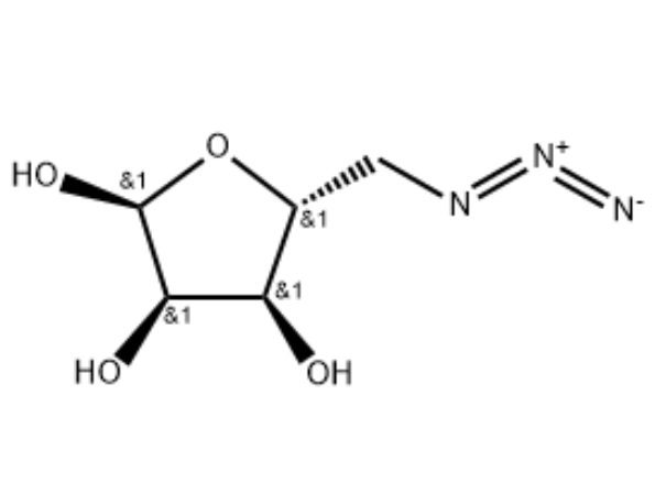 5-Azido-5-deoxy-D-ribose,  CAS:144993-83-9