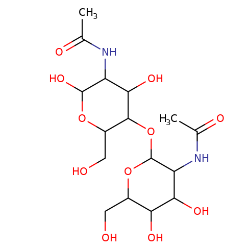 GalNAc-a-1-4-GalNAc ; 2-Acetamido-4-O-(2-acetamido-2-deoxy-a-D-galactopyranosyl)-2-deoxy-D-galactopyranose
