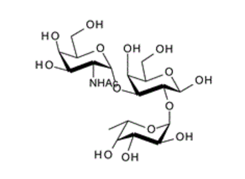 GalNAc-a-1, 3-(Fuc-a-1, 2)Gal-b1-O-(CH2)8CONH(CH2)2NH2; Blood Group A trisaccharide amine derivative