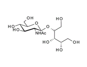 4-Adgr 4-O-(2-Acetamido-2-deoxy-b-D-glucopyranosyl)ribitol