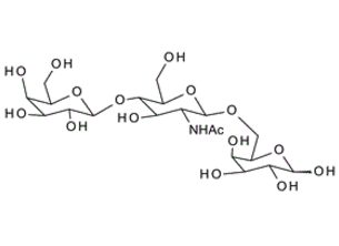 Gal-b-1, 6-GalNAc ; 2-Acetamido-2-deoxy-6-O-(b-D-galactopyranosyl)-D-galactopyranose
