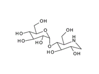 4-O-(a-D-Glucopyranosyl) moranoline,