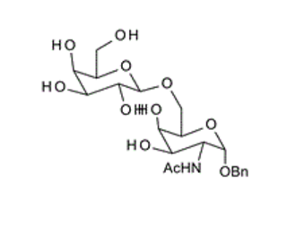 Benzyl2-Acetamido-2-deoxy-6-O-(beta-D-galactopyranosyl)-alpha-D-galactopyranoside