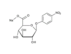 Sodium(2S,3S,4S,5R,6S)-3,4,5-trihydroxy-6-(4-nitrophenoxy)tetrahydro-2H-pyran-2-carboxylate